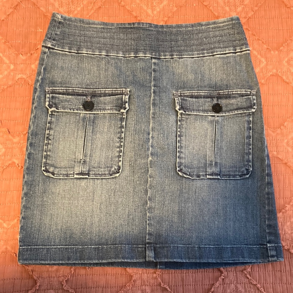 NWOT Loft Denim Pencil Skirt